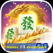 menos 7.5 escanteios